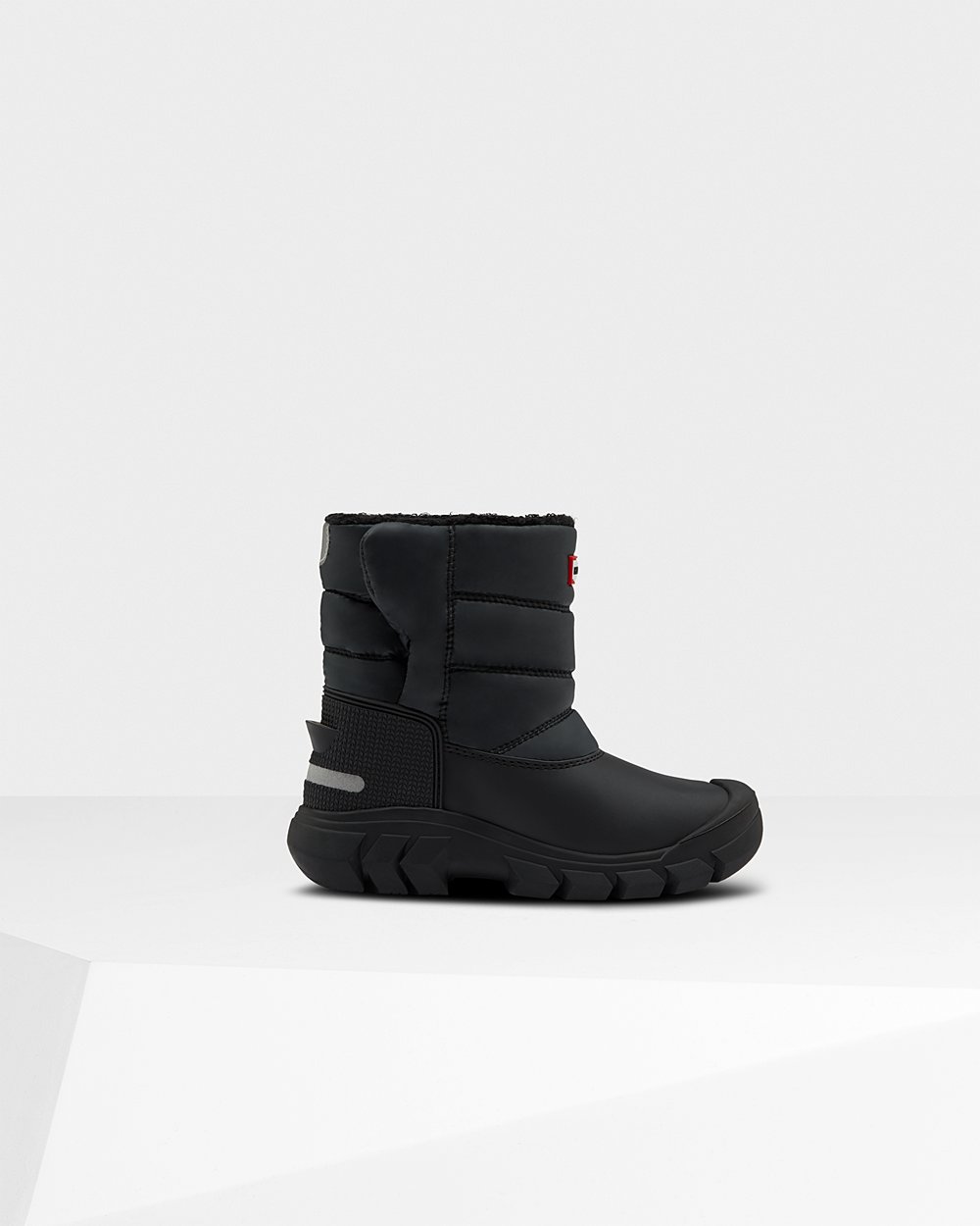 Botas de Nieve Hunter Niños - Original Big Insulated - Negros - GUTBXSI-91